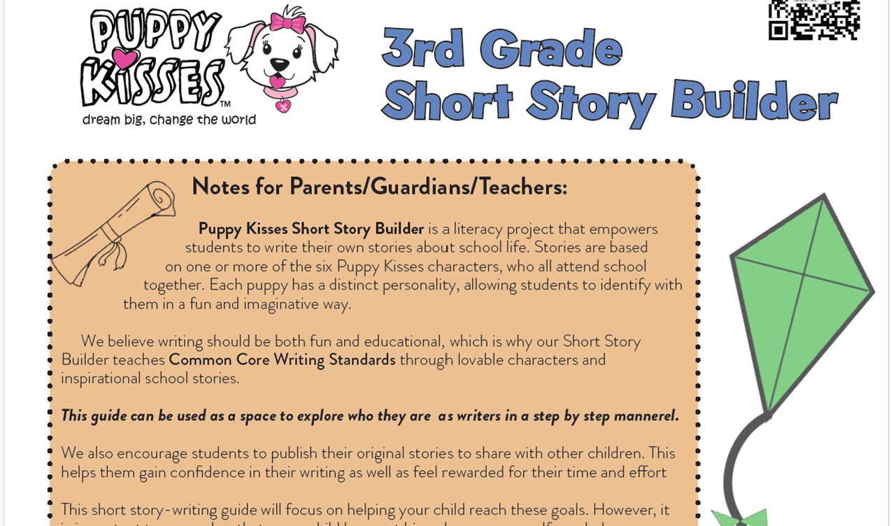 Puppy Kisses Story Builder