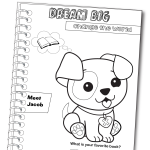 Jacob coloring page