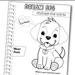 Zach coloring page
