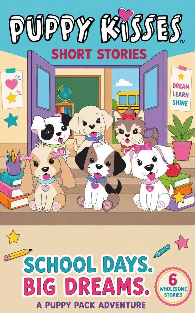 Puppy Kisses Kindle book ccover