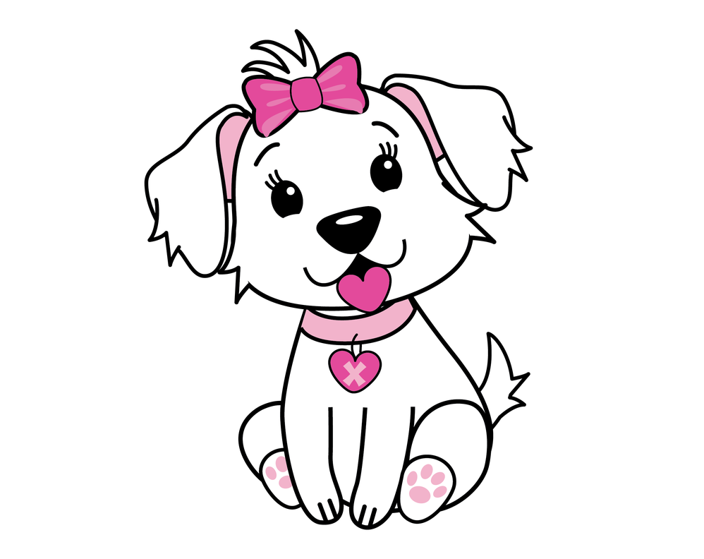 Cora, a member of the Puppy Pack.
