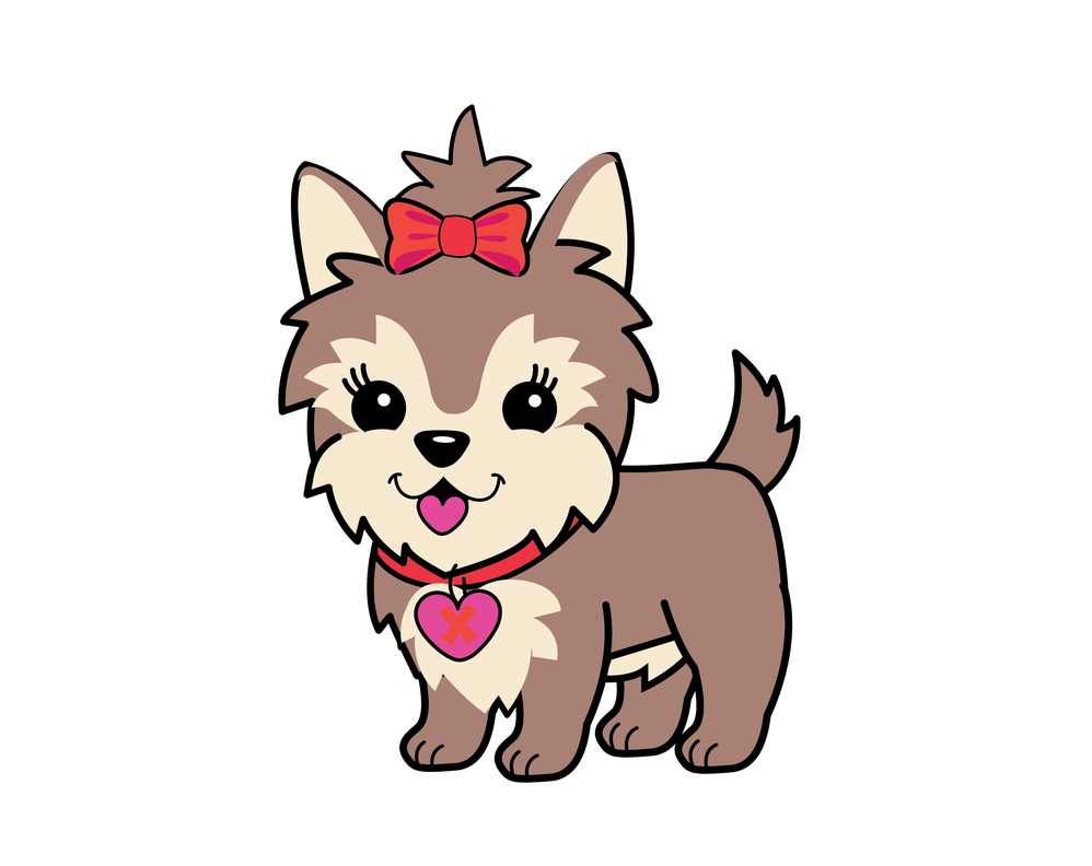 Scarlett, a member of the Puppy Pack.